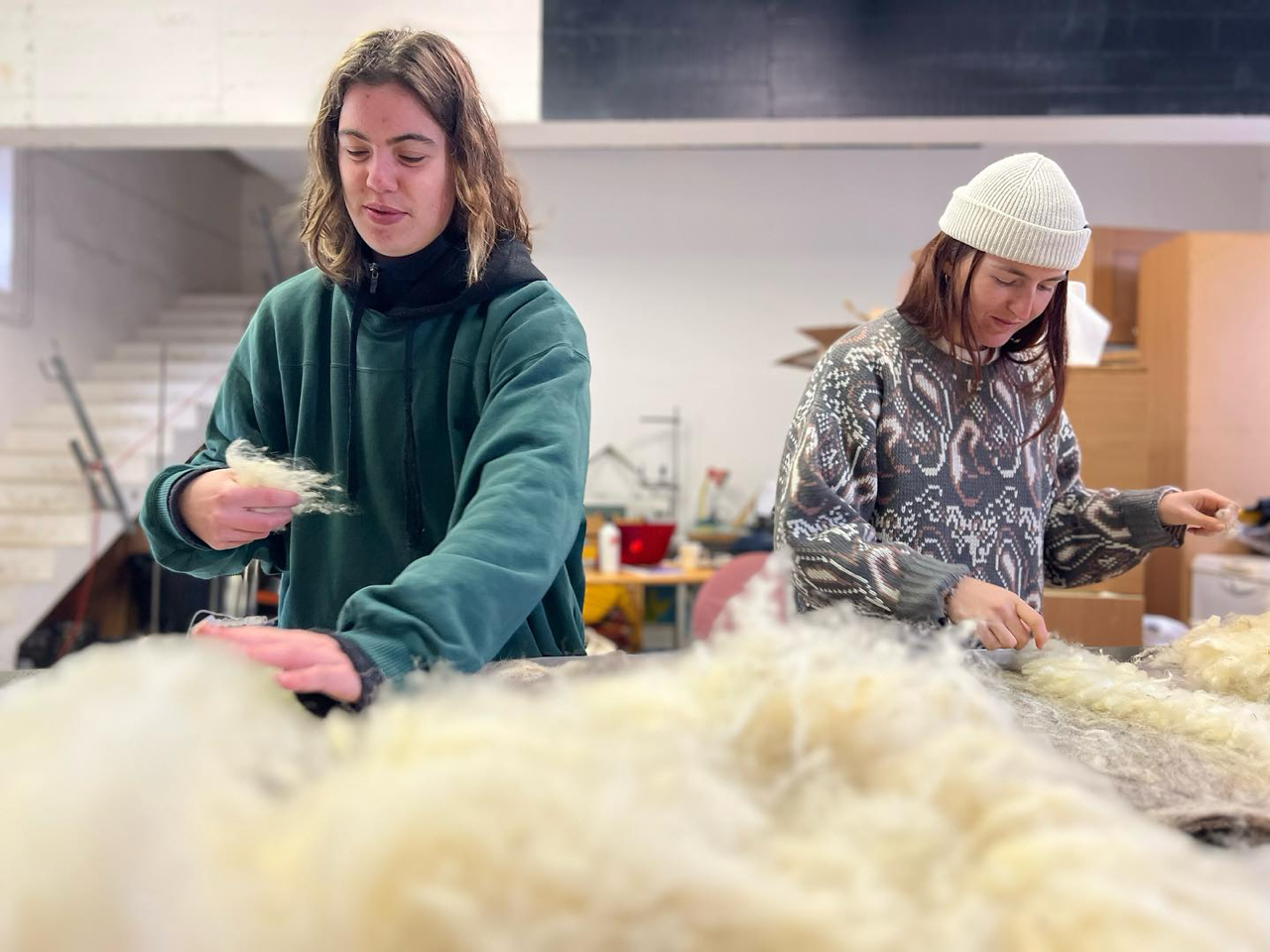 Formation professionnelle aux savoir-faire textiles au laboratoire textile de TRAM-E
